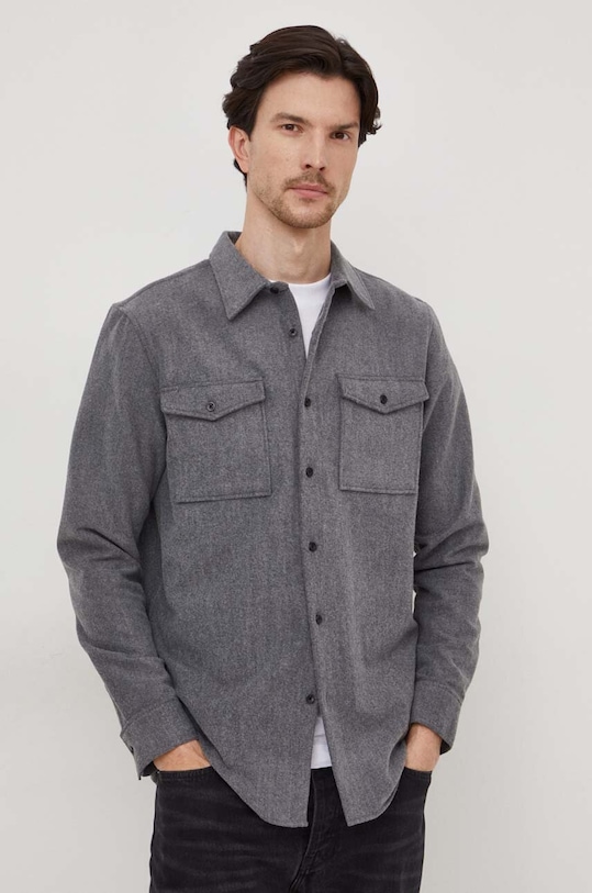 Michael Kors camasa lung gri CF34059A1B