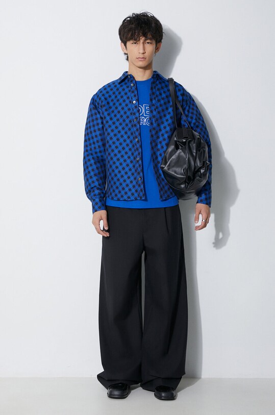 Košulja Ader Error Roa Shirt BMADFWSH0104 plava AW23