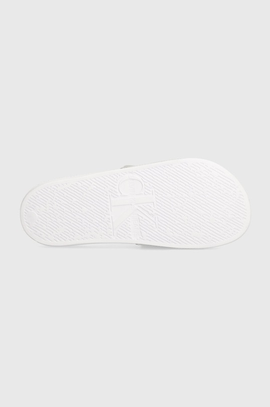 Шльопанці Calvin Klein Jeans SLIDE NY PEARL YW0YW01243 білий