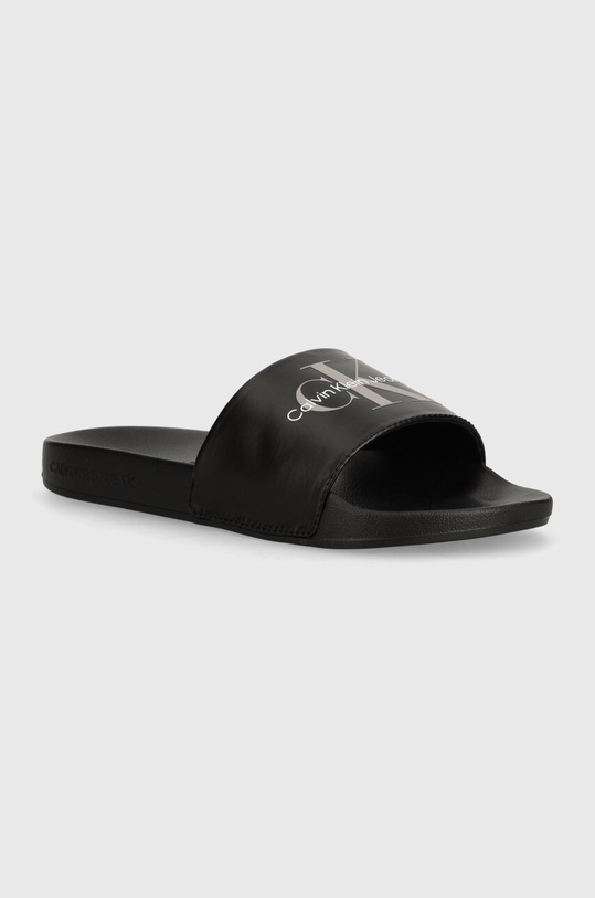 Шлепанцы Calvin Klein Jeans SLIDE NY PEARL венский чёрный YW0YW01243