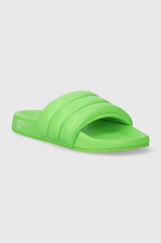 Šľapky Roxy x Rowley ARJL200840 zelená AW23