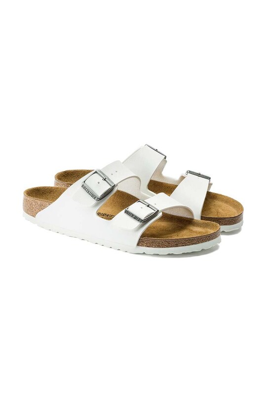 Scarpe Birkenstock ciabatte slide Arizona BF 552683 bianco
