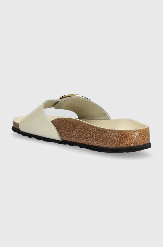 Obuwie Birkenstock klapki skórzane Madrid 1025298 beżowy