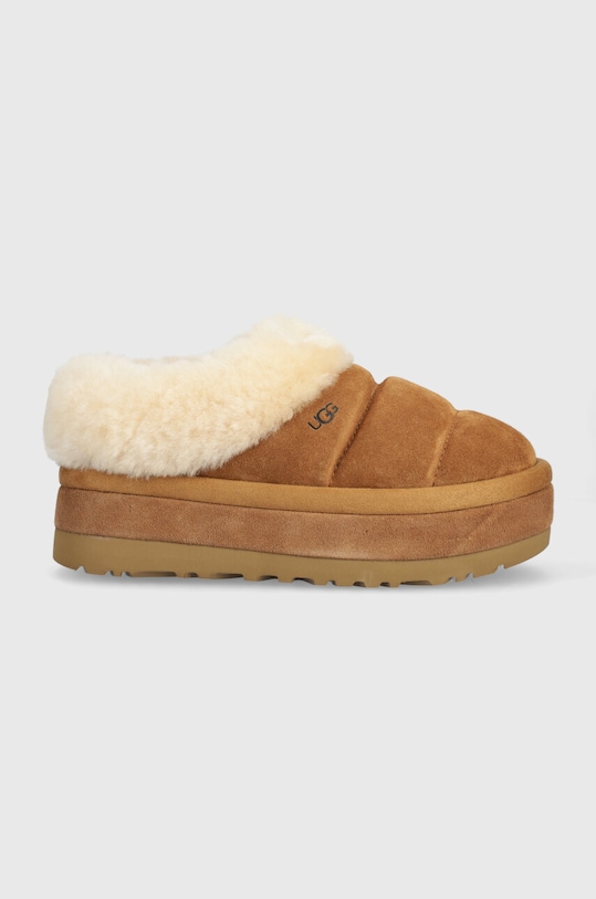 Semišové papuče UGG Tazzlita hnědá 1146390.CHE