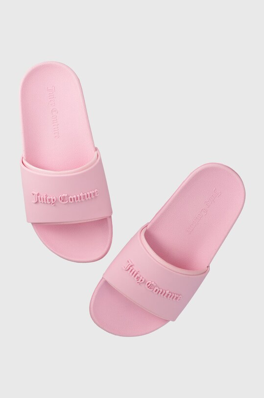 Juicy Couture klapki syntetyczny różowy JCAY121047.381