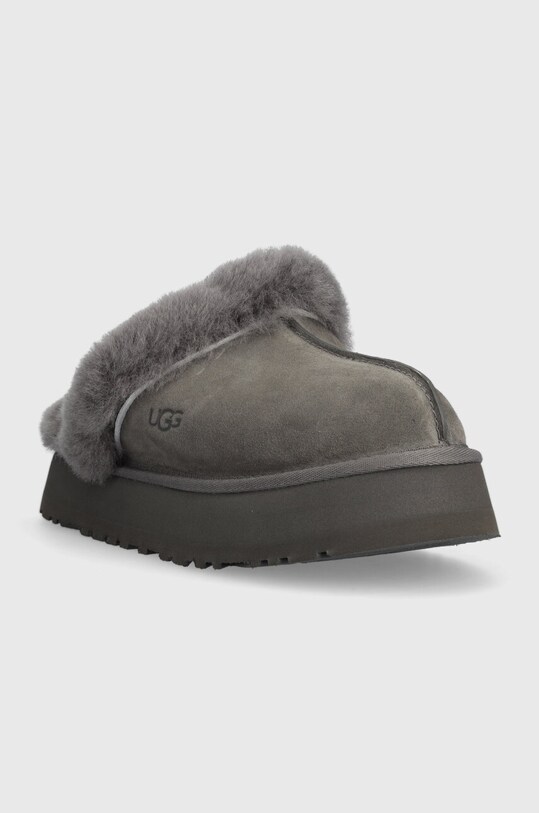 Παντόφλες σουέτ UGG Disquette 1122550.CHRC γκρί AA00