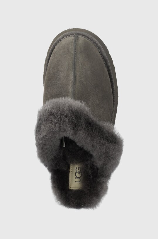 Παντόφλες σουέτ UGG Disquette γκρί 1122550.CHRC