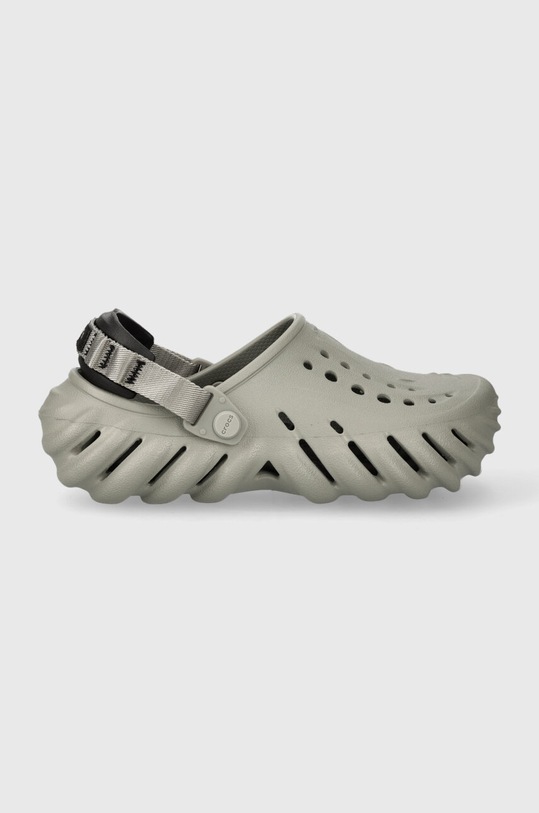 Παντόφλες Crocs Echo Clog φλατ γκρί 207937.1LM