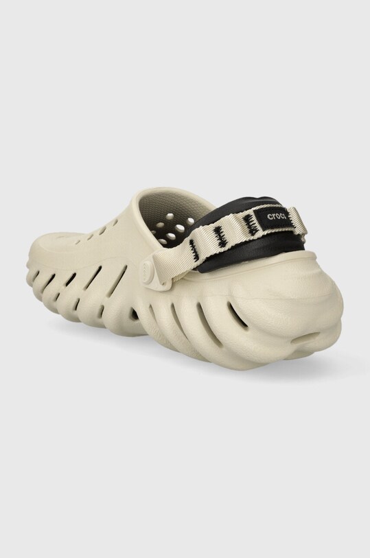 Obuwie Crocs klapki Echo Clog 207937.2YJ beżowy