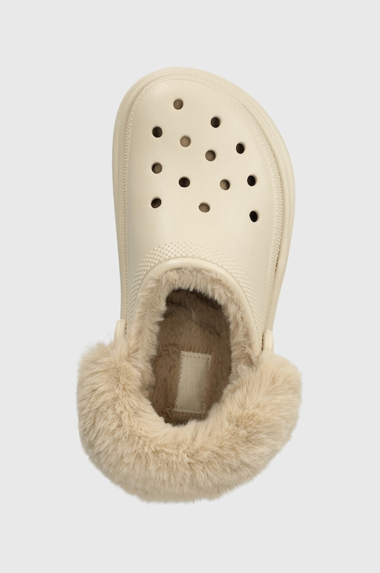 Šľapky Crocs Stomp Lined Clog béžová 208546.160