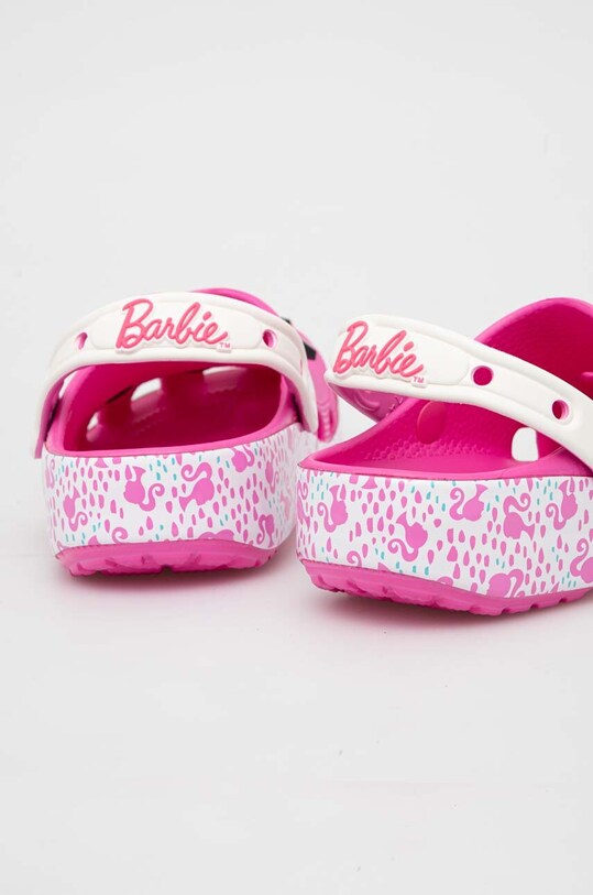 Încălțăminte Crocs papuci Barbie Classic Clog 208817.6QQ roz