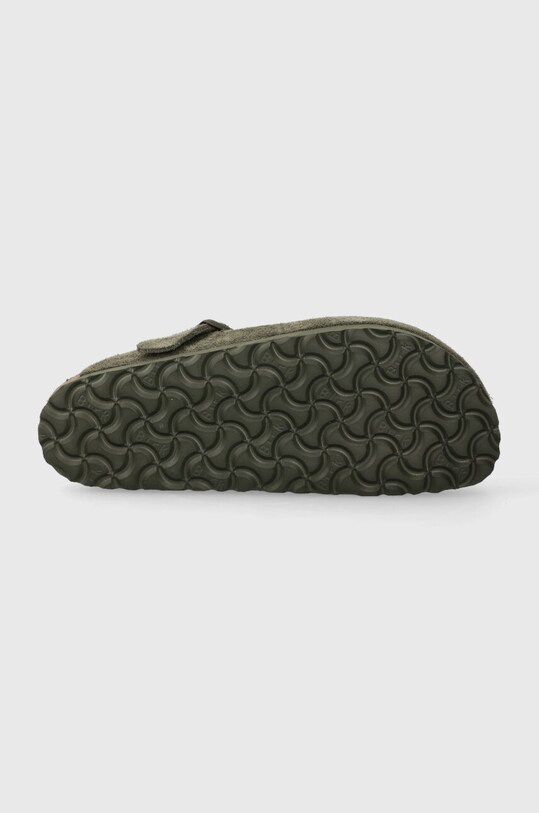 Birkenstock papuci din piele Boston 1024714 verde