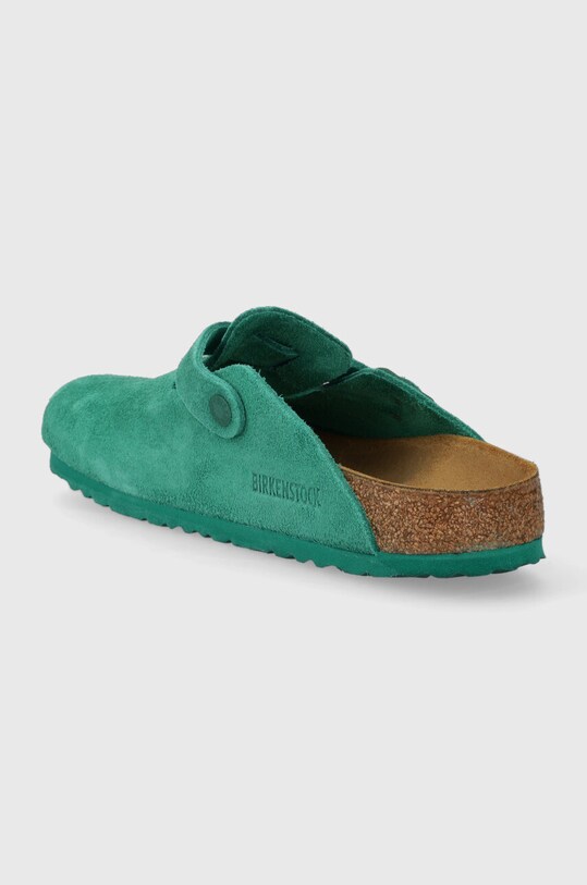 Încălțăminte Birkenstock papuci din piele 1026165 verde
