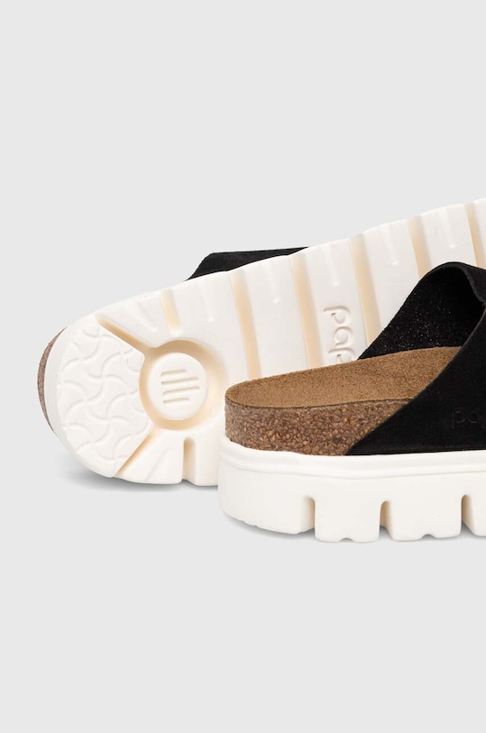 Birkenstock papuci din piele negru 1023717