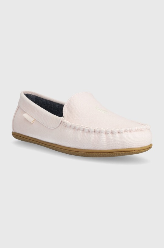 Pantofle Polo Ralph Lauren Collins RF104197W růžová AW23