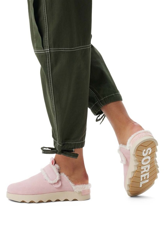 Sorel kapcie zamszowe VIIBE CLOG SUEDE COZY 2048521688
