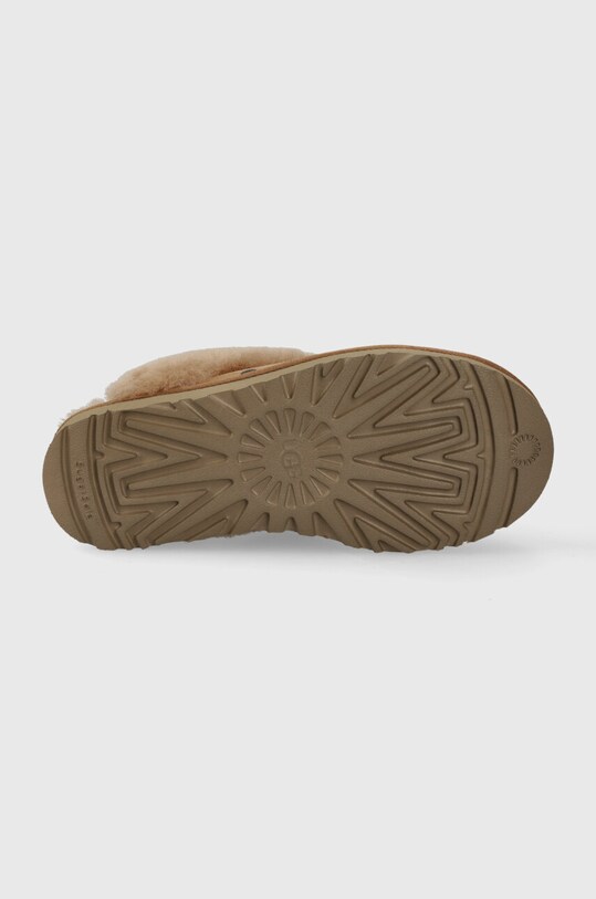 UGG kapcie zamszowe Classic Slipper II 1130876.CHE brązowy