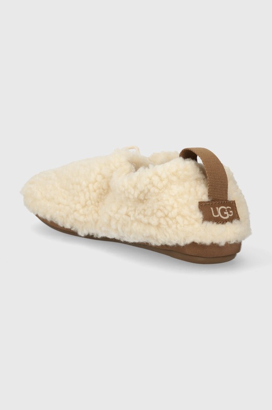 DÍVKA Dětské papuče UGG K PLUSHY SLIPPER 1143792K béžová