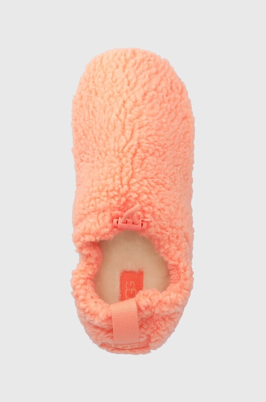 UGG kapcie dziecięce K PLUSHY SLIPPER pomarańczowy 1143792K