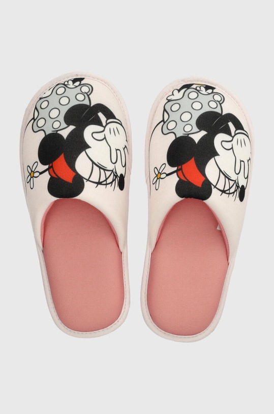 Детски пантофи United Colors of Benetton x Disney розов 8G5M0D00T.G.G.SEASONAL