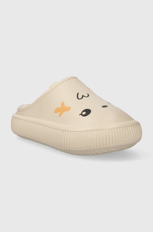 Dziewczynka United Colors of Benetton kapcie dziecięce 8H4C0D00U.G.SEASONAL beżowy
