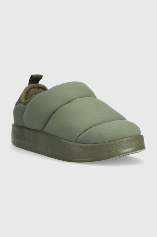 adidas Originals kapcie dziecięce PUFFYLETTE J ID9478 zielony AW23