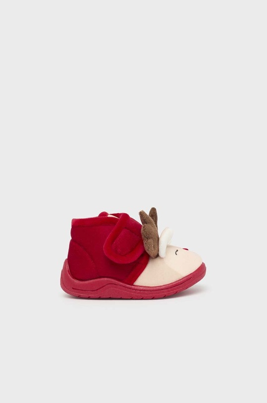 Mayoral kapcie niemowlęce 42457.87C.Baby czerwony AW23