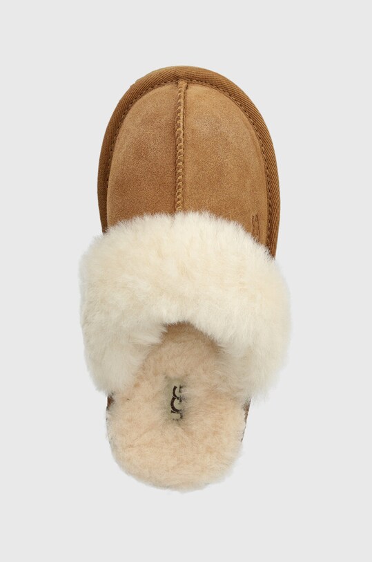 Дитячі замшеві тапочки UGG K COZY II бежевий 1019065K