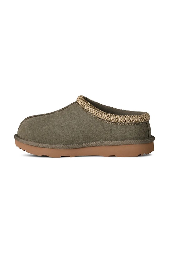 Dětské semišové papuče UGG K TASMAN II zelená 1019066K