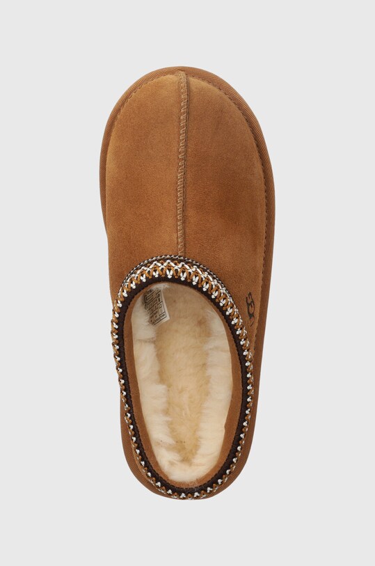 Дитячі замшеві тапочки UGG K TASMAN II бежевий 1019066K