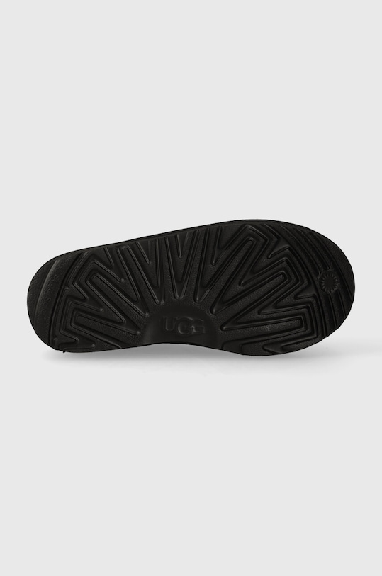 UGG kapcie zamszowe dziecięce K TASMAN II 1019066K czarny