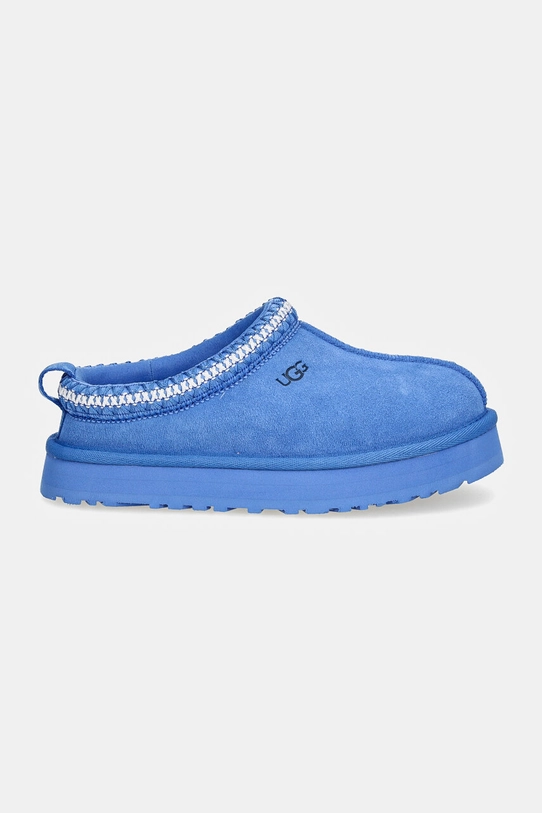 UGG papuci din piele intoarsa pentru copii K TAZZ 1143776K albastru AA00