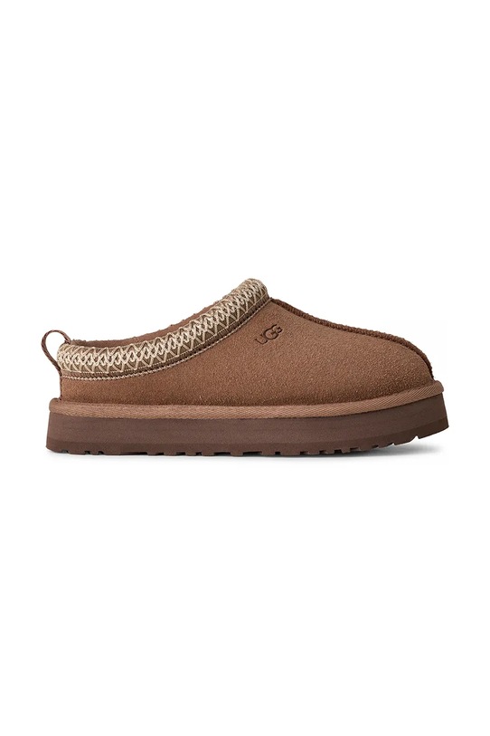 UGG pantofole in pelle scamosciata bambino/a K TAZZ marrone 1143776K