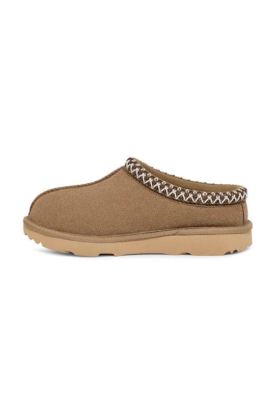Dětské semišové papuče UGG T TASMAN II zelená 1019066T