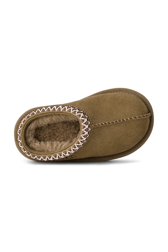 UGG papuci de piele întoarsă pentru copii T TASMAN II 1019066T verde