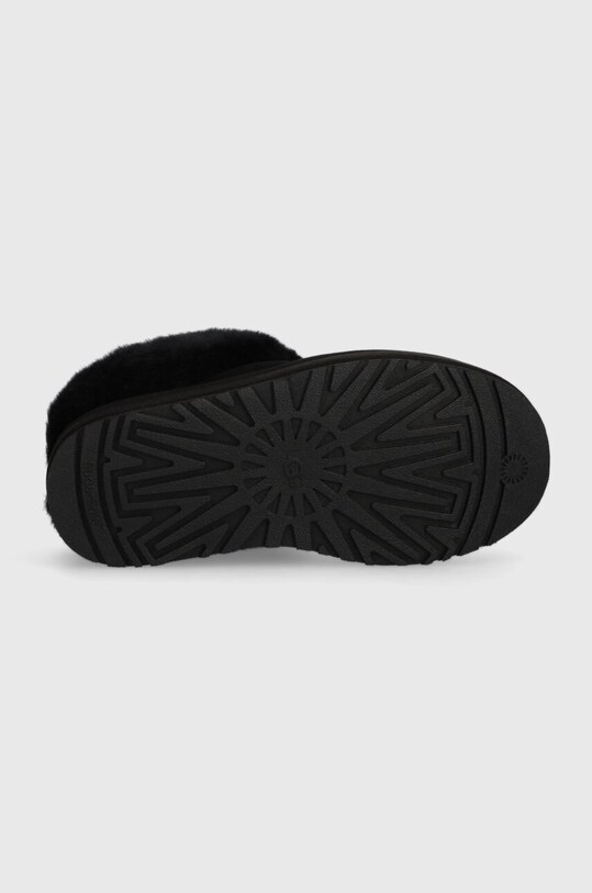 UGG papuci din piele intoarsa TAZZLITA 1143803K negru