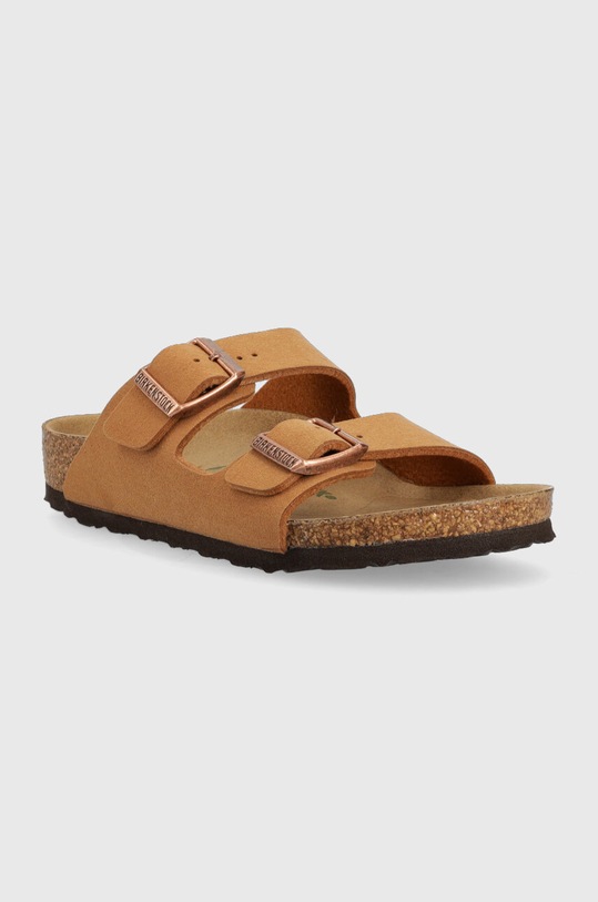 Birkenstock klapki dziecięce Arizona 1025169 brązowy AW23