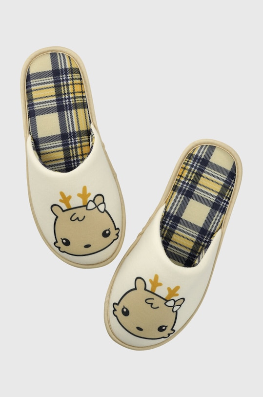 United Colors of Benetton kapcie beżowy 8G5M0D00V.G.SEASONAL