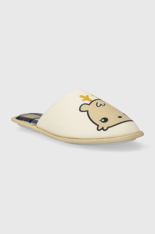 Chłopiec United Colors of Benetton kapcie 8G5M0D00V.G.SEASONAL beżowy