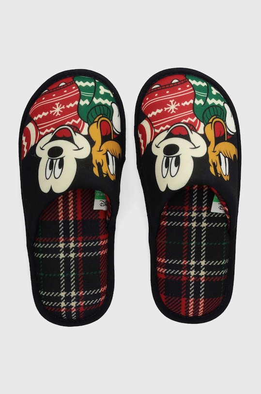 Παιδικές παντόφλες United Colors of Benetton σκούρο μπλε 8G5M0D00W.G.SEASONAL