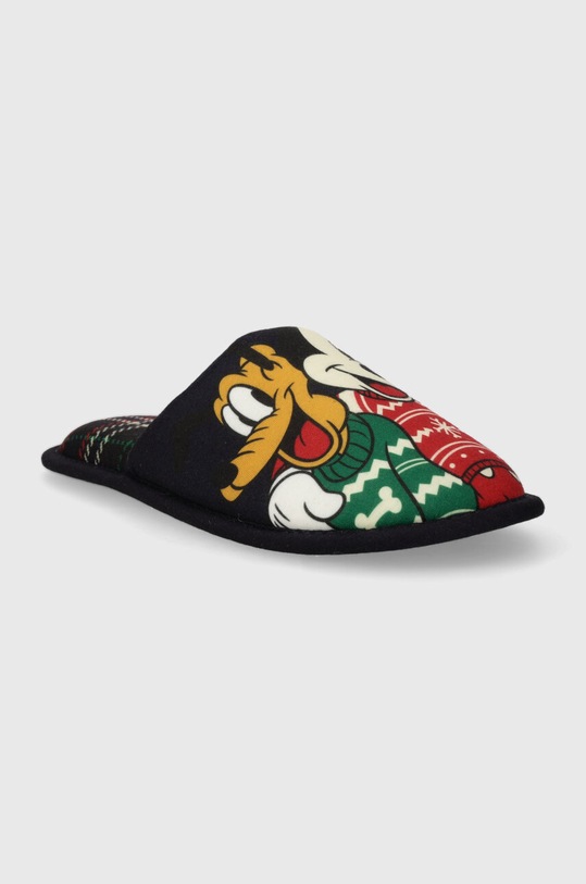 Chlapec Detské papuče United Colors of Benetton 8G5M0D00W.G.SEASONAL tmavomodrá