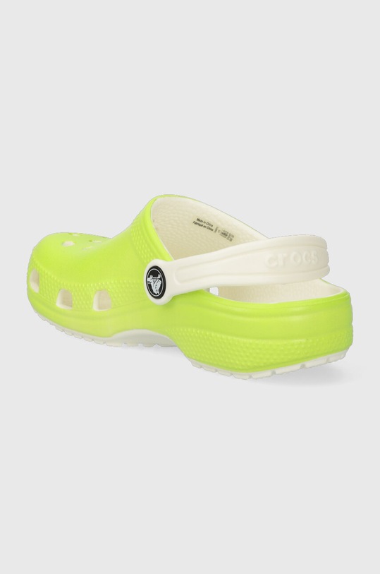 Chłopiec Crocs klapki dziecięce Glow In The Dark 209158.CROCS.GLOW.IN.TH zielony