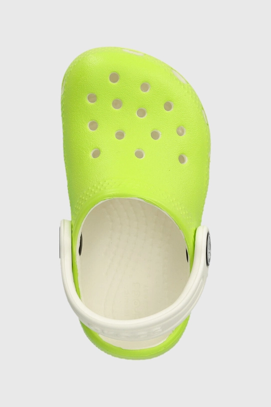 Crocs klapki dziecięce GLOW IN THE DARK zielony 209161.CROCS.CLASSIC.GL