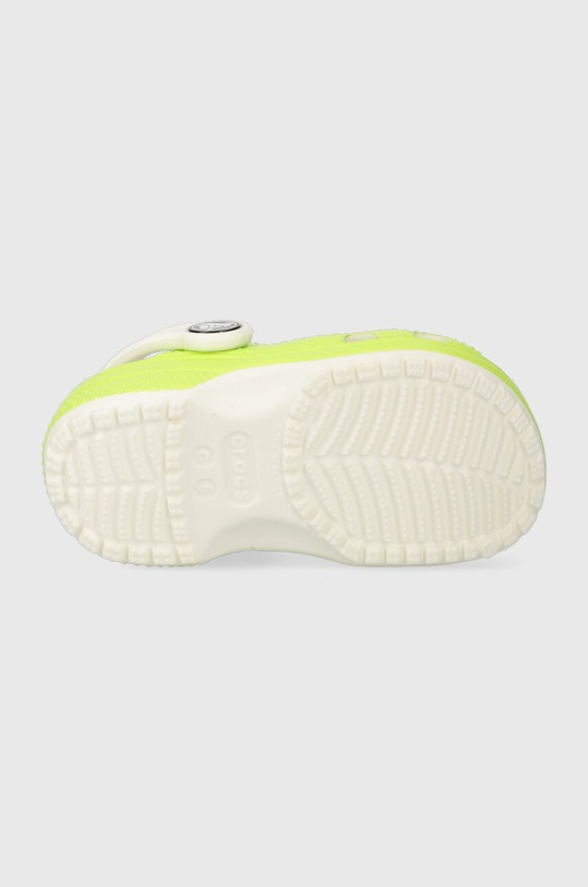 Dječje natikače Crocs GLOW IN THE DARK 209161.CROCS.CLASSIC.GL zelena