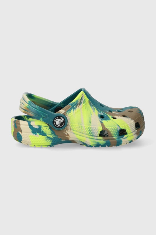 Dětské pantofle Crocs 207464 zelená SS23