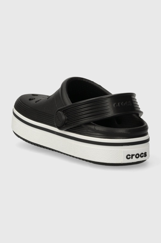 Băieți Crocs slapi copii 208479 Off Court Clog T 208479 negru