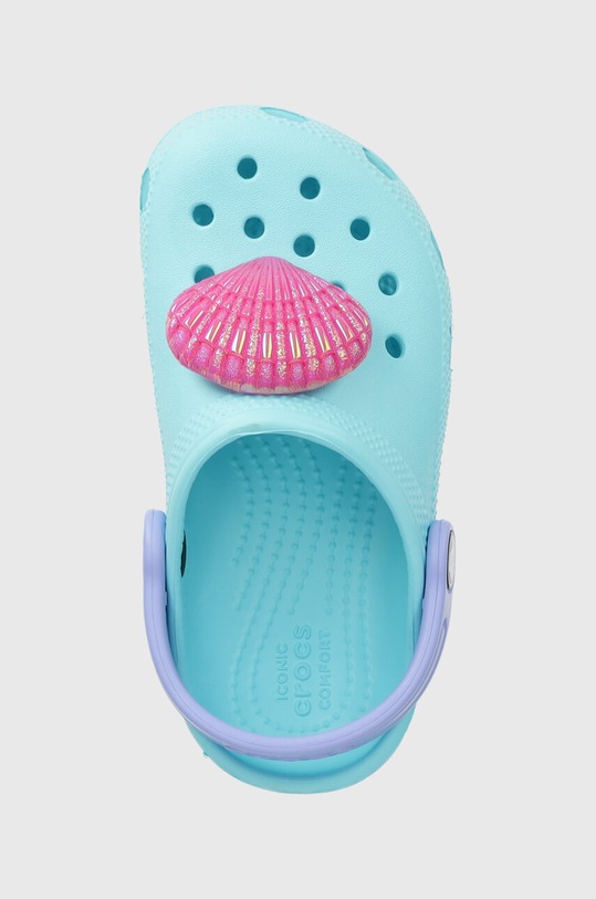 Crocs klapki dziecięce turkusowy 208652