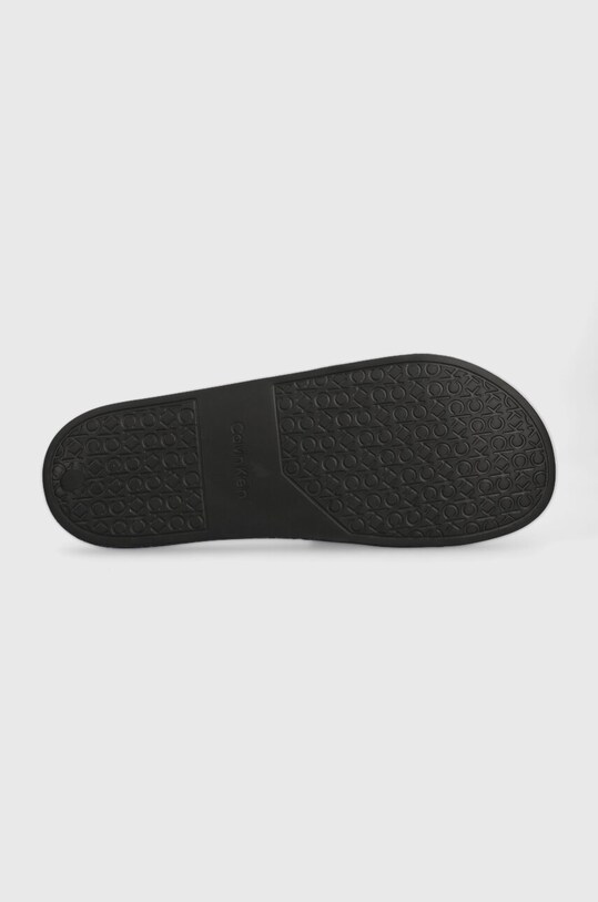 Παντόφλες Calvin Klein POOL SLIDE RUBBER HM0HM01062 μαύρο