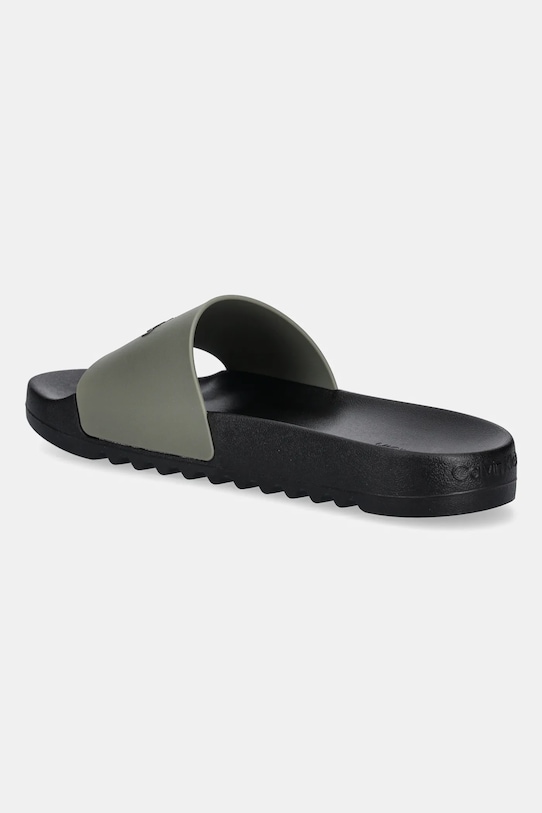 Obuv Šľapky Calvin Klein CHUNCKY POOL SLIDE R HM0HM01063 zelená