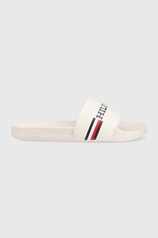 Шльопанці Tommy Hilfiger CORPORATE FLAG POOL білий FM0FM04613